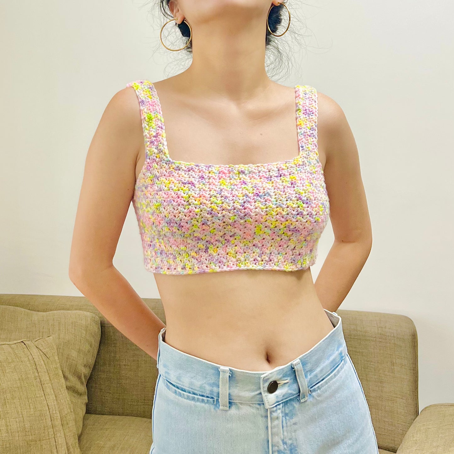 Camellia Top Crochet Written Pattern