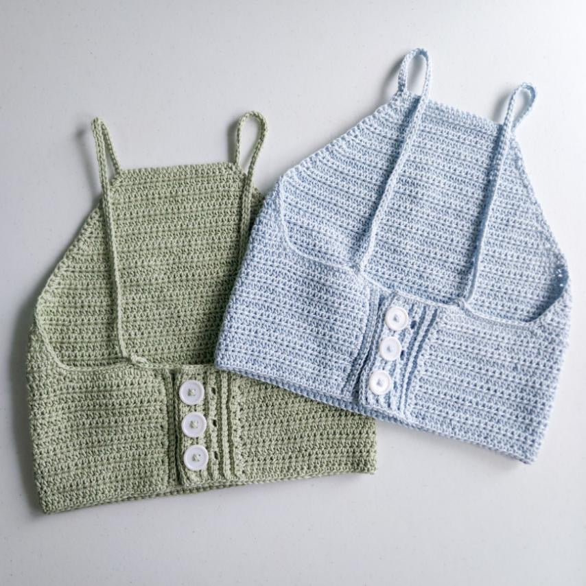 Iris Top Crochet Written Pattern