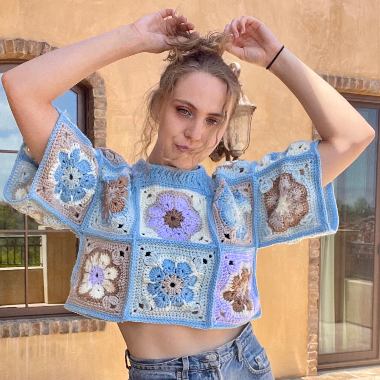 Leonor Top Crochet Written Pattern