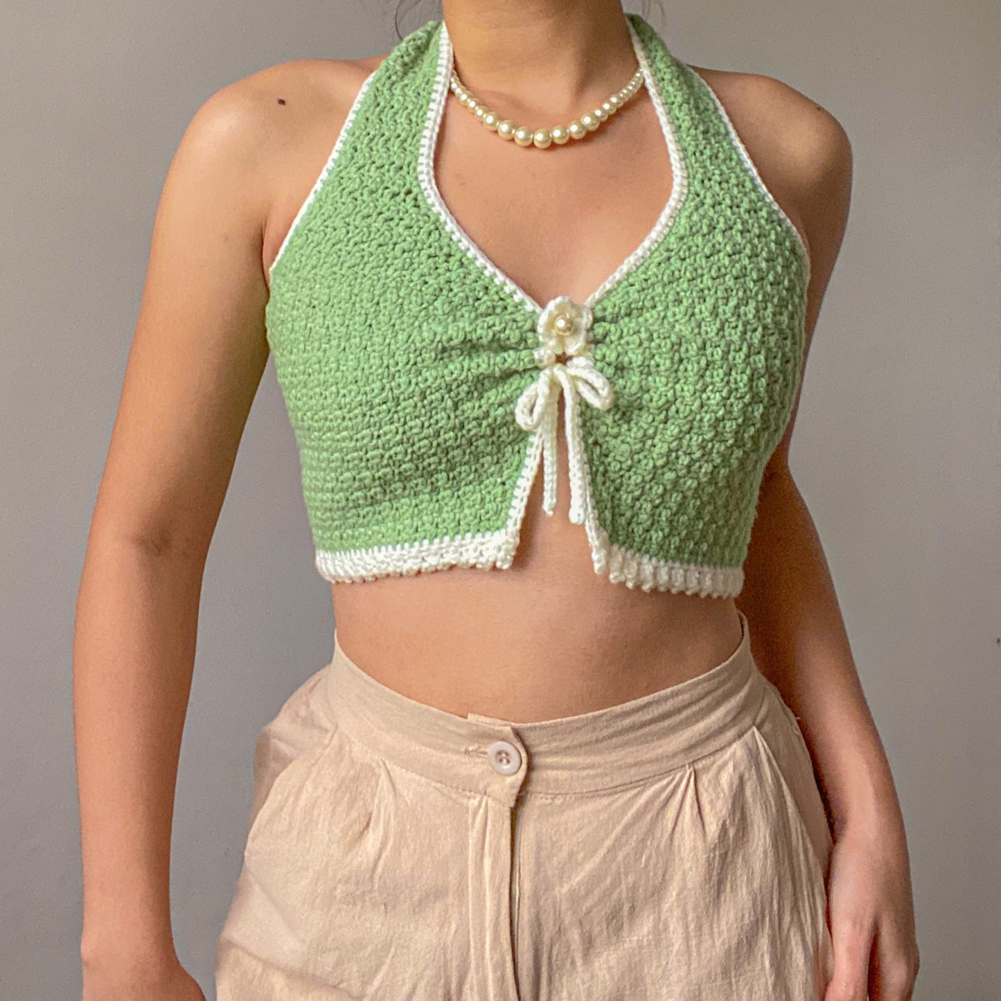 Dahlia Top Crochet Written Pattern