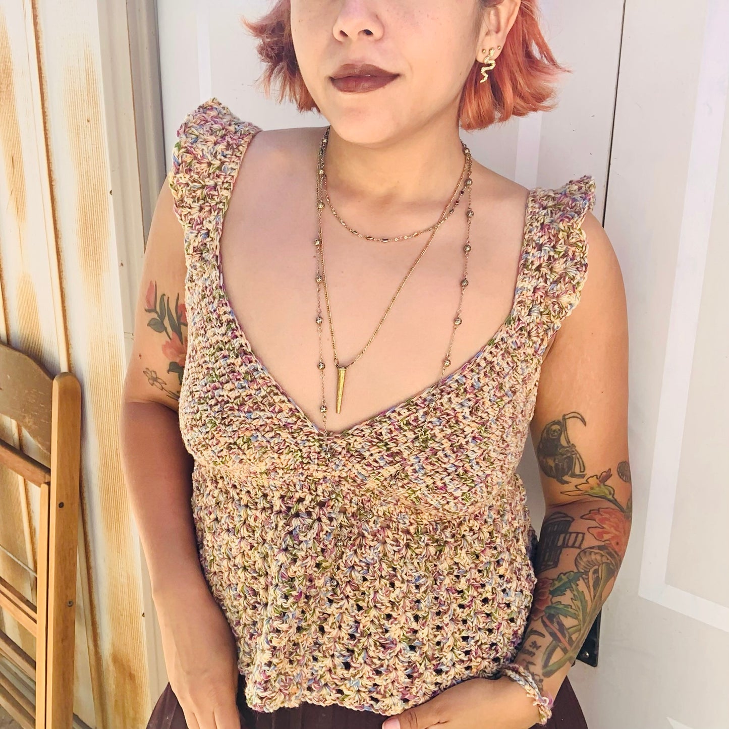 Hyacinth Top Crochet Written Pattern