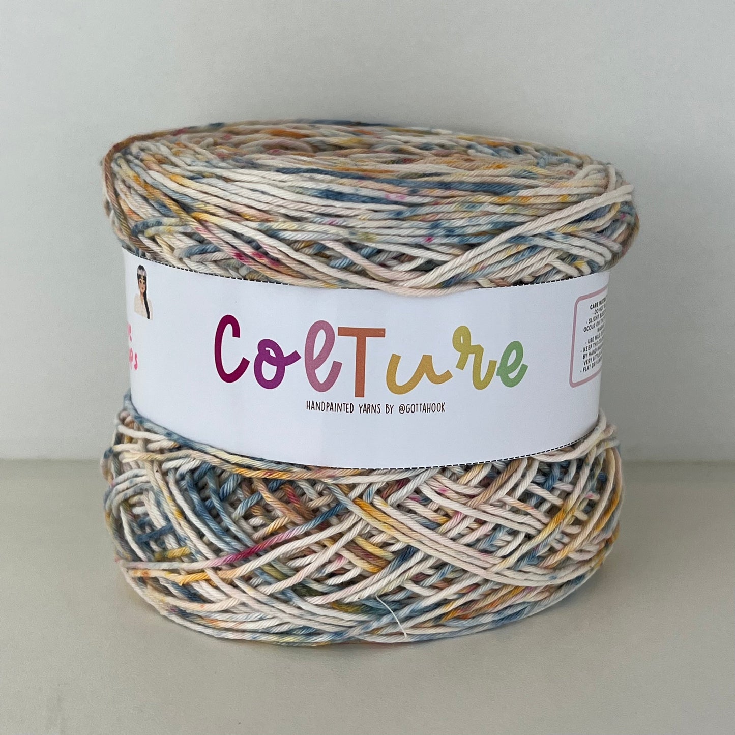 Hand-dyed 12ply yarns by @col.ture