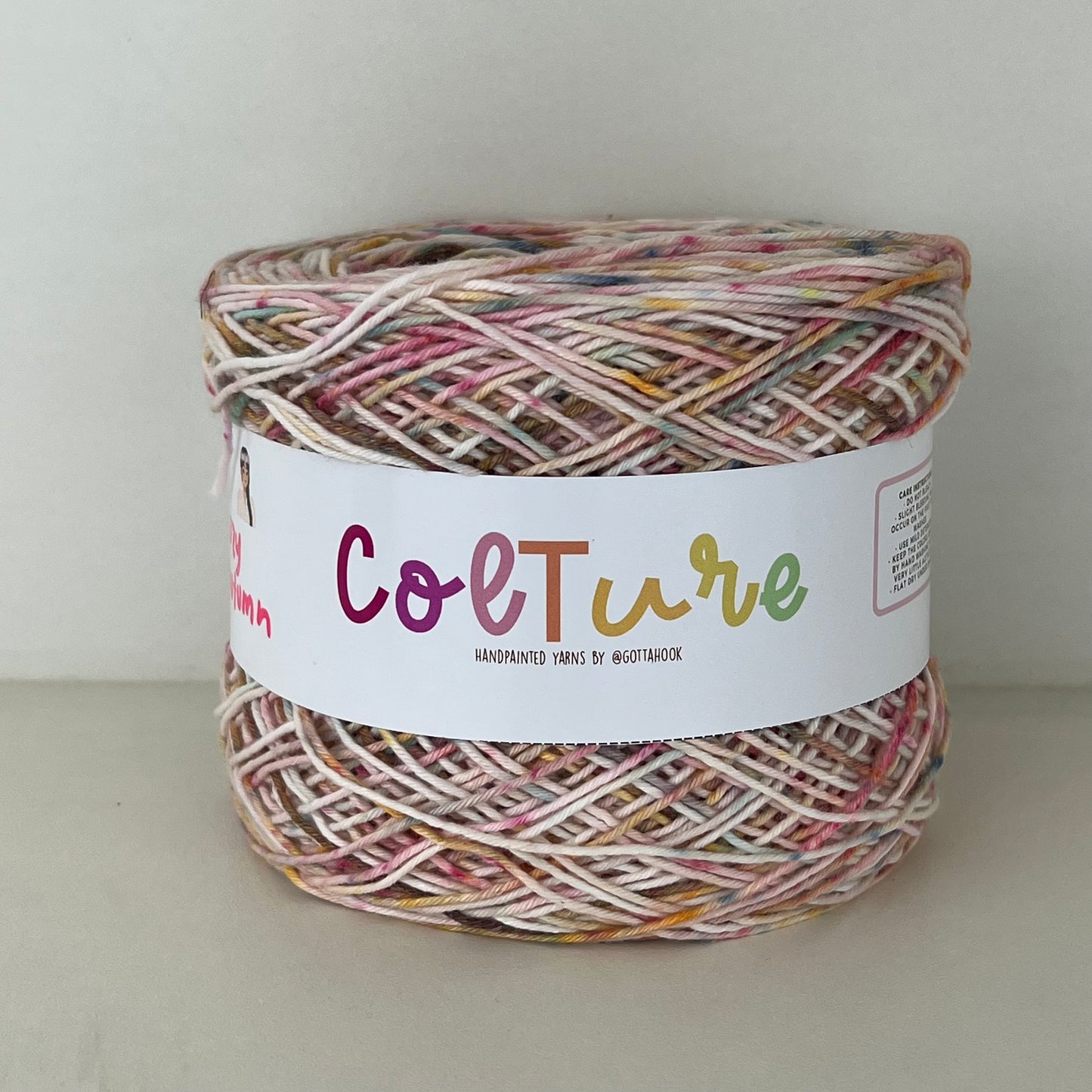 Hand-dyed 6ply yarns by @col.ture