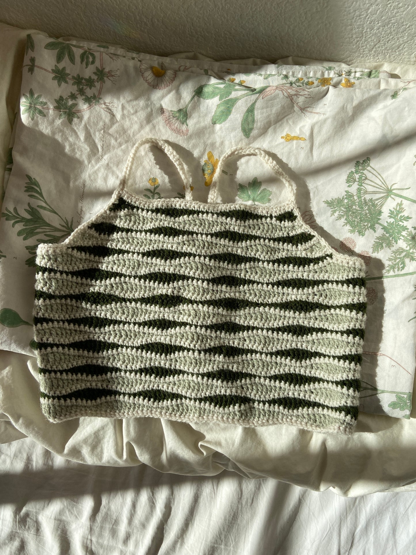 Lily Top Crochet Written Pattern