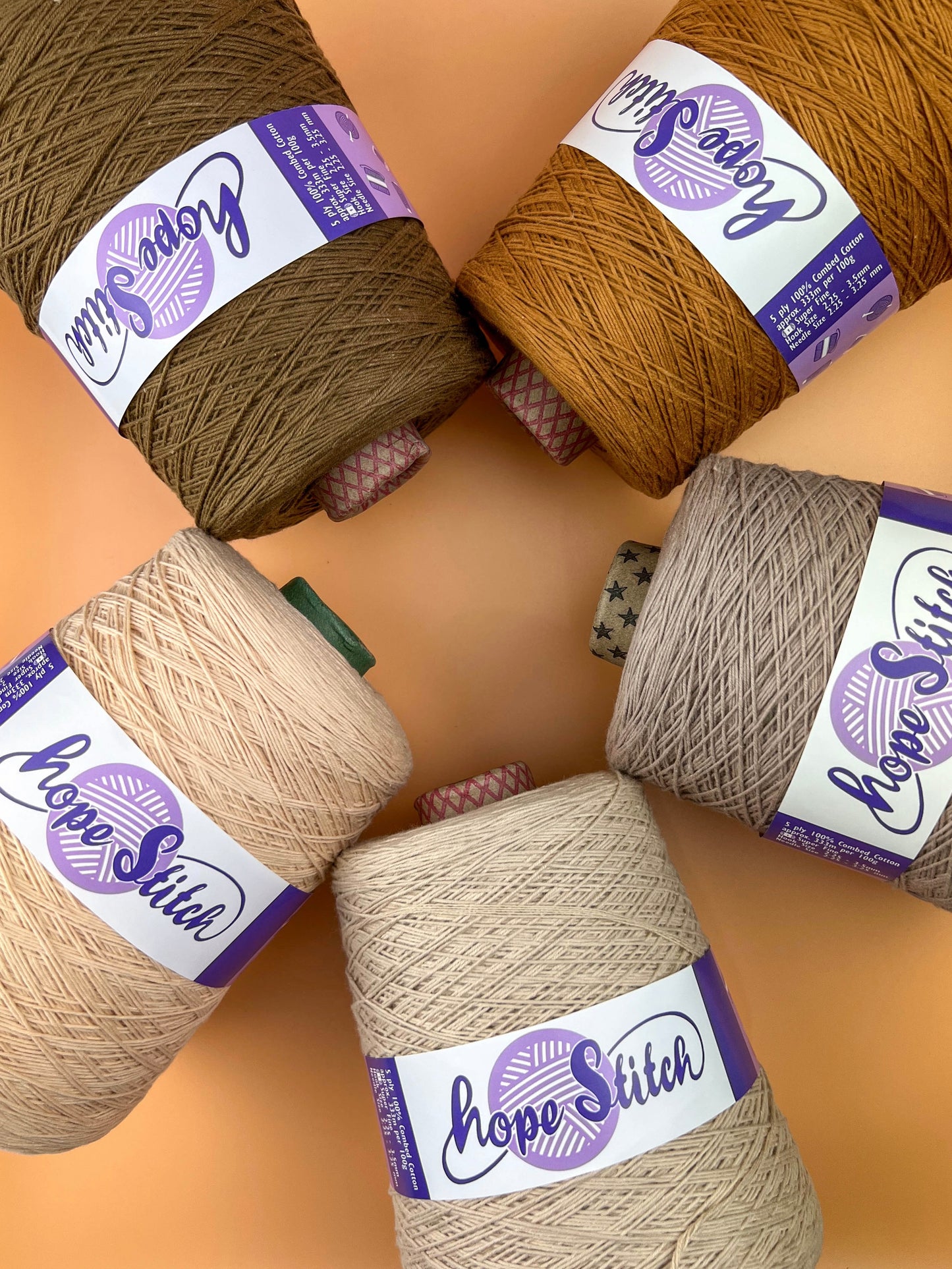 5ply Combed Cotton - 500g