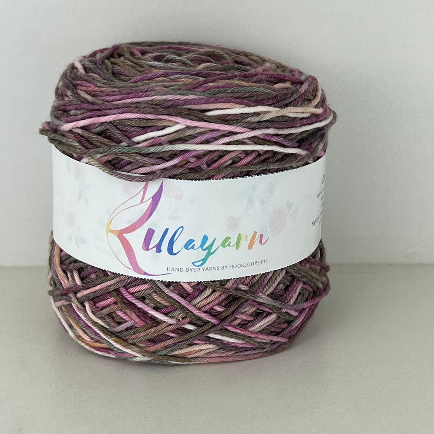 Hand-dyed 8ply Cotton Yarns by @kulayarn.ph