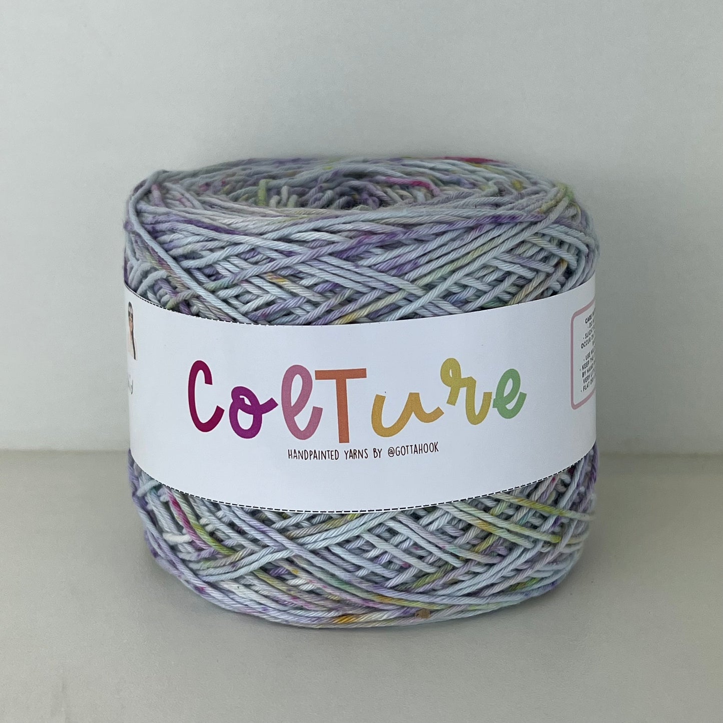 Hand-dyed 8ply yarns by @col.ture
