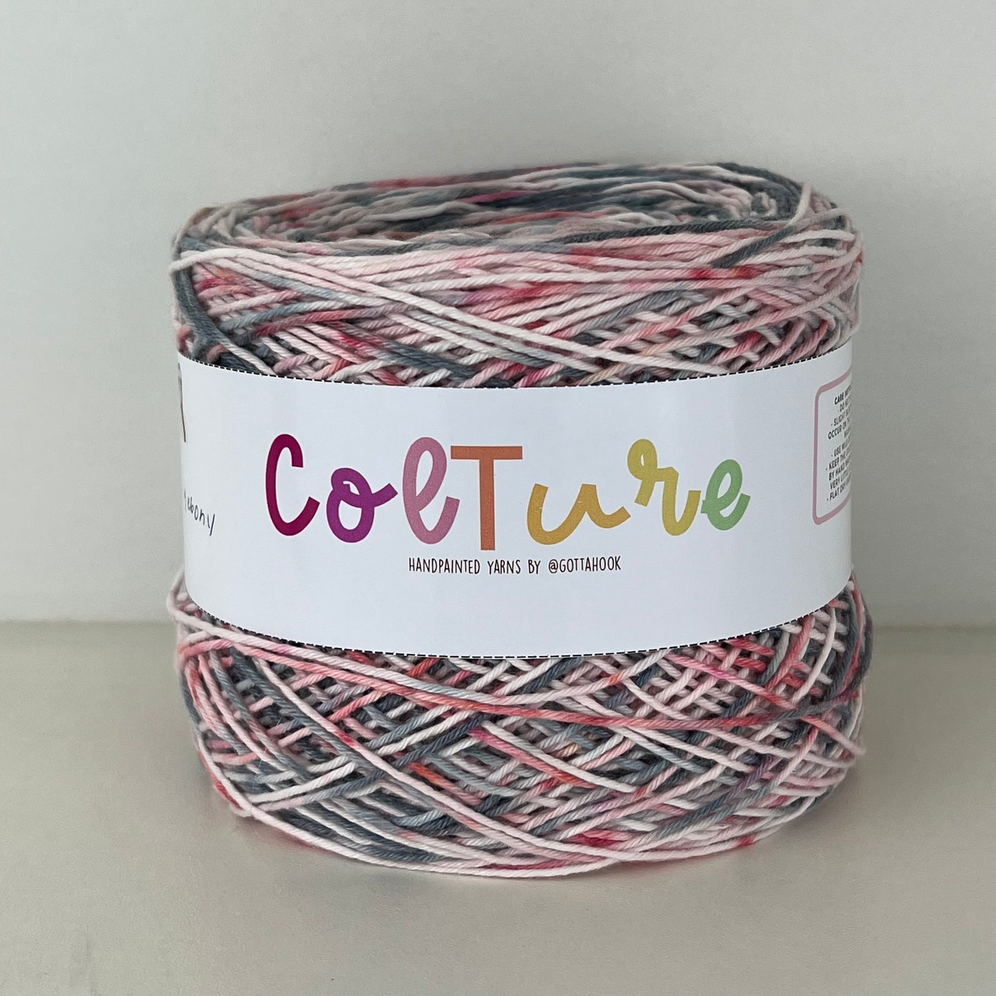 Hand-dyed 6ply yarns by @col.ture