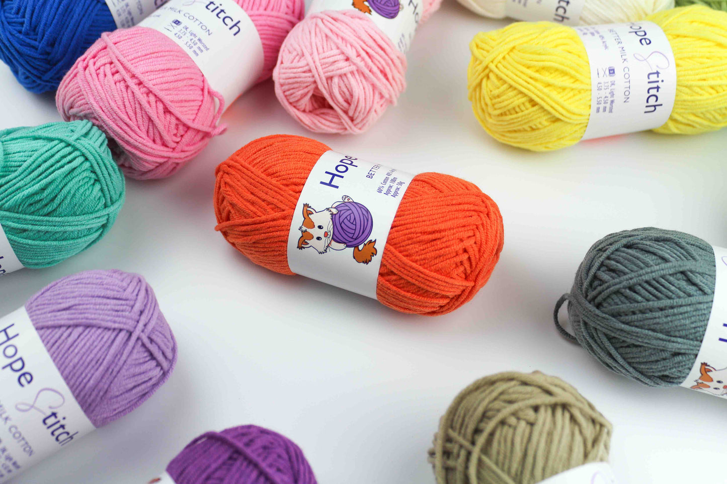 5ply Better Milk Cotton - 50g