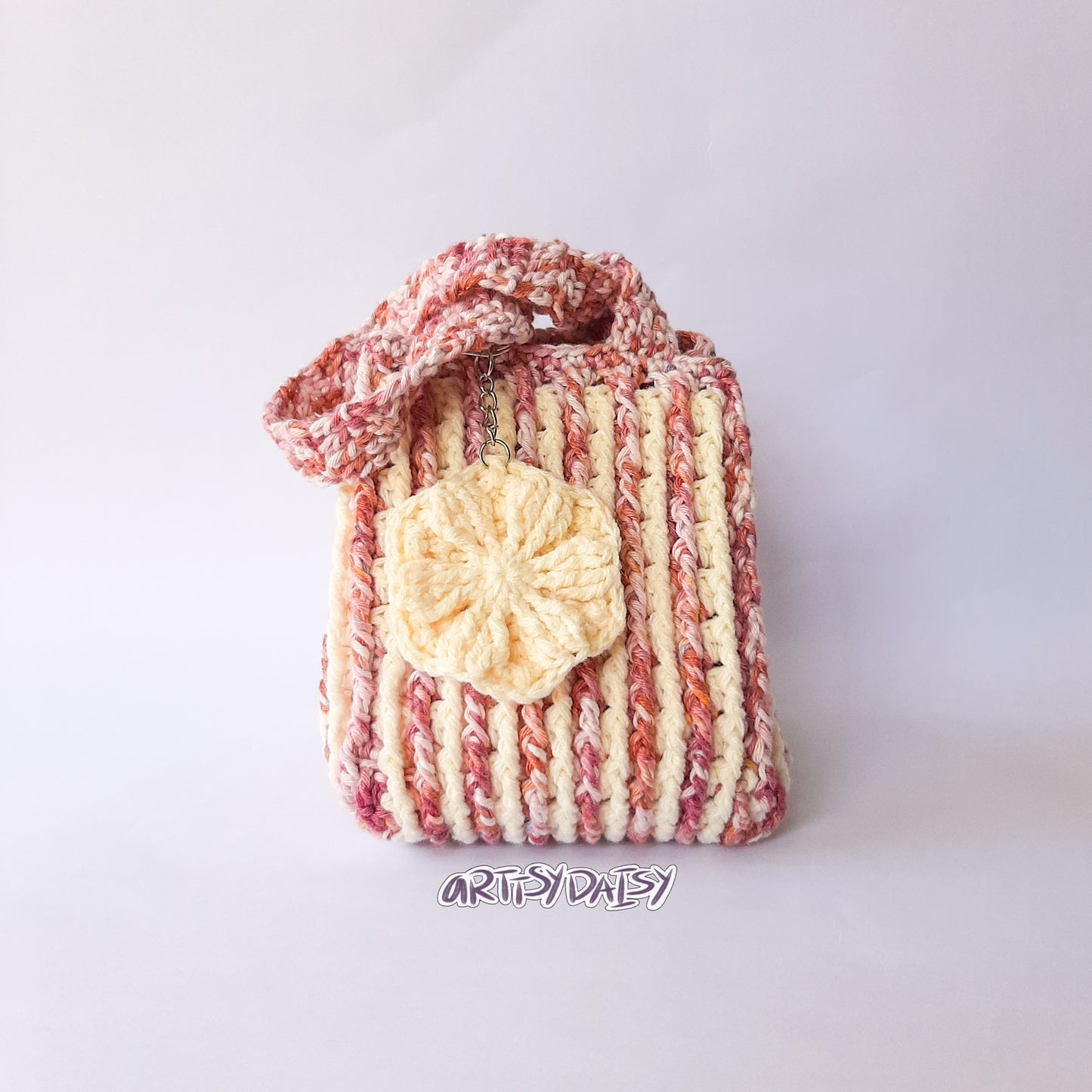 Tizzaia Square Bag Crochet Written Pattern