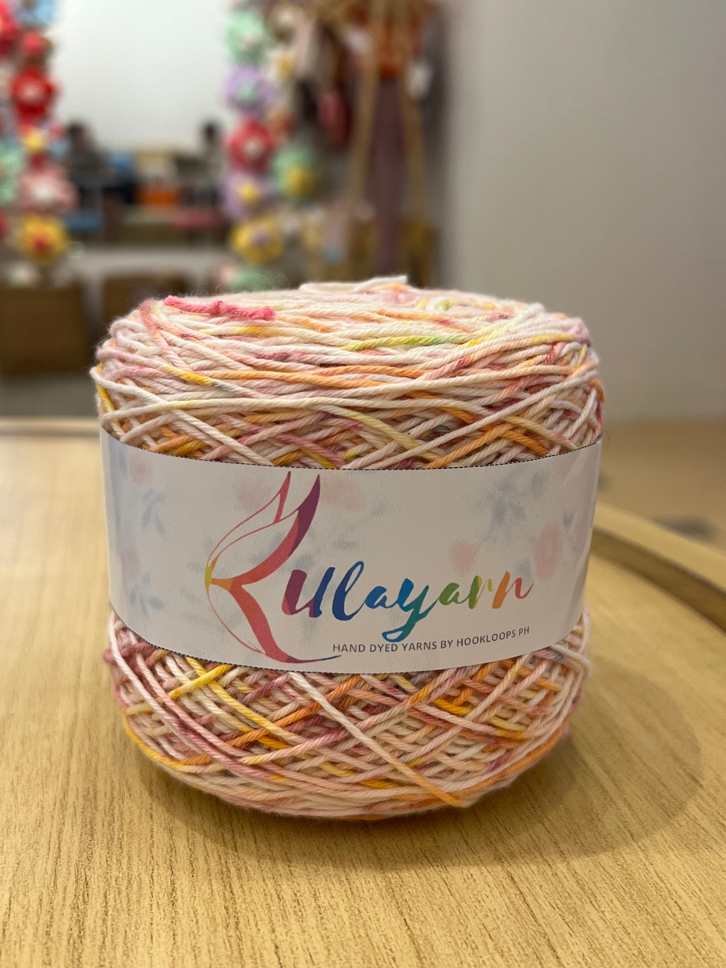 Hand-dyed 6ply Cotton Yarns by @kulayarn.ph