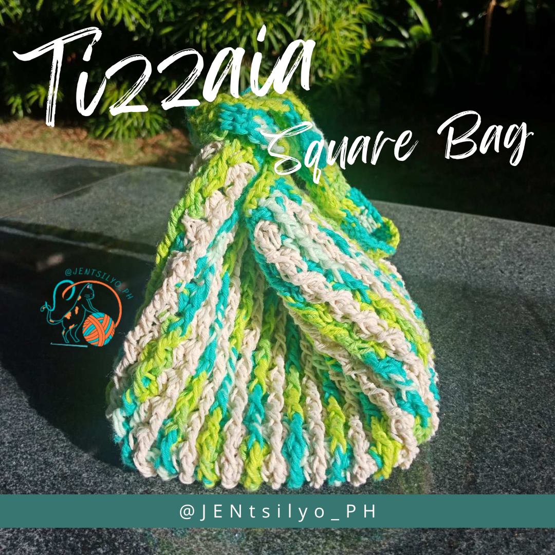 Tizzaia Square Bag Crochet Written Pattern