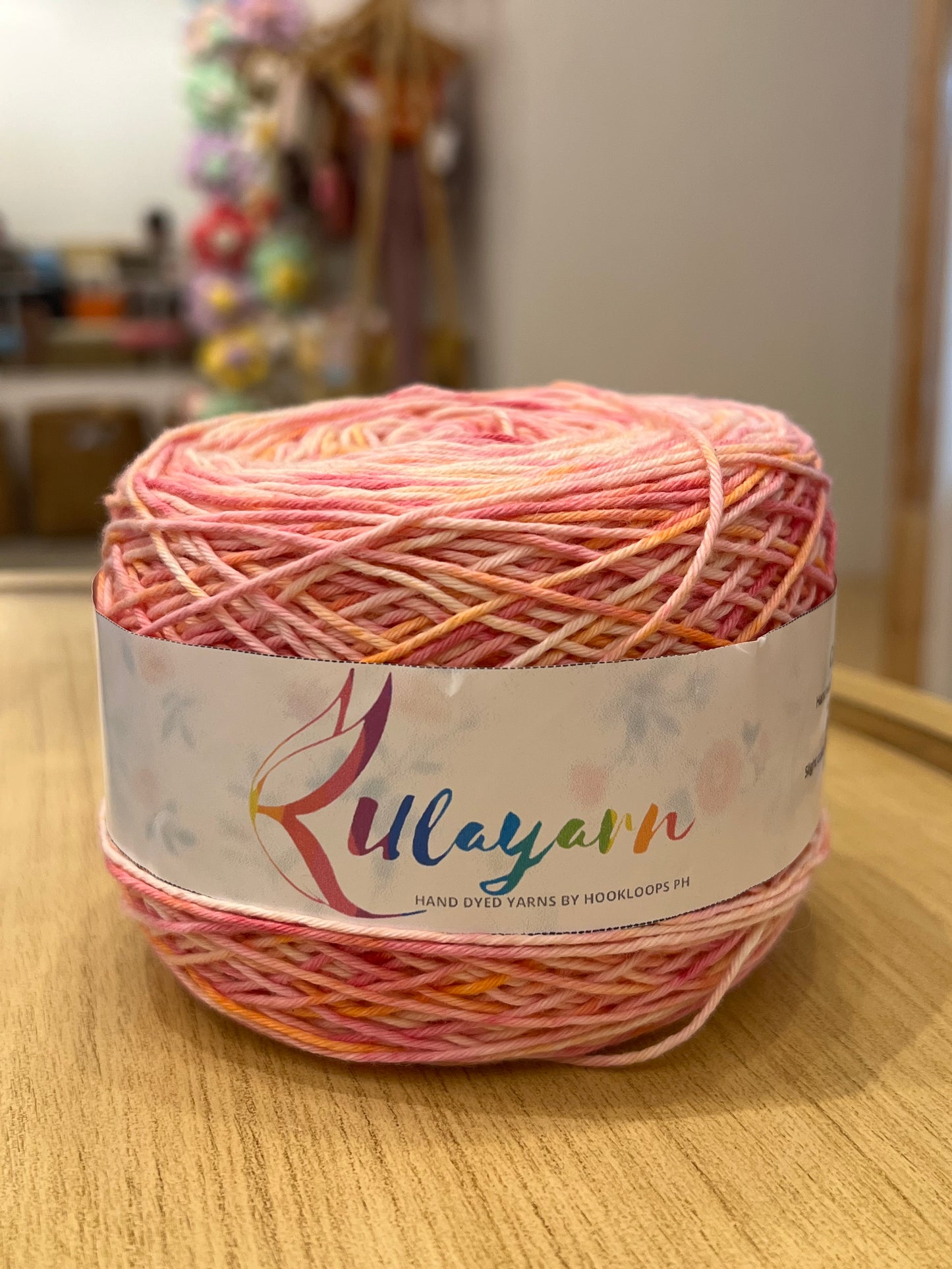 Hand-dyed 6ply Cotton Yarns by @kulayarn.ph