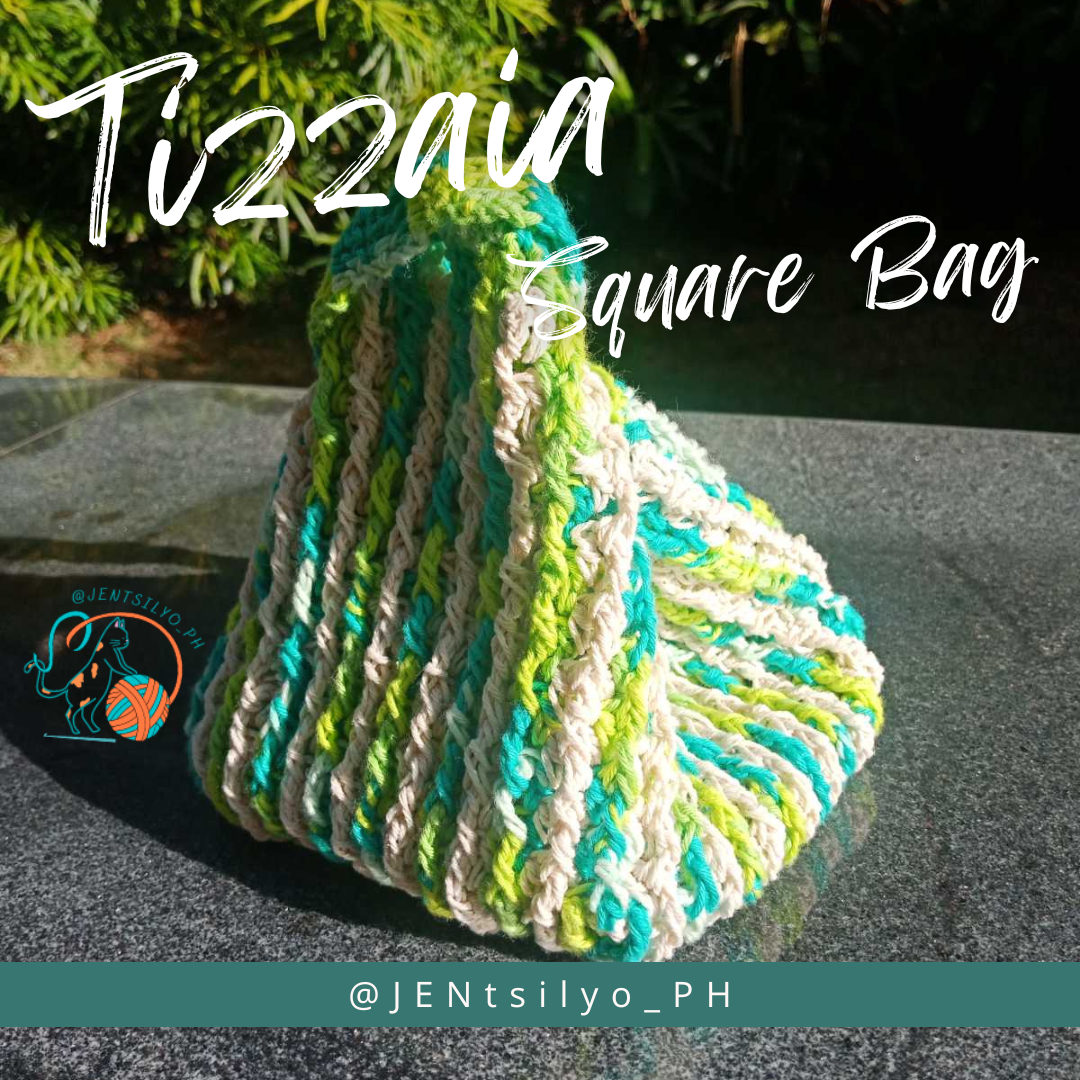 Tizzaia Square Bag Crochet Written Pattern