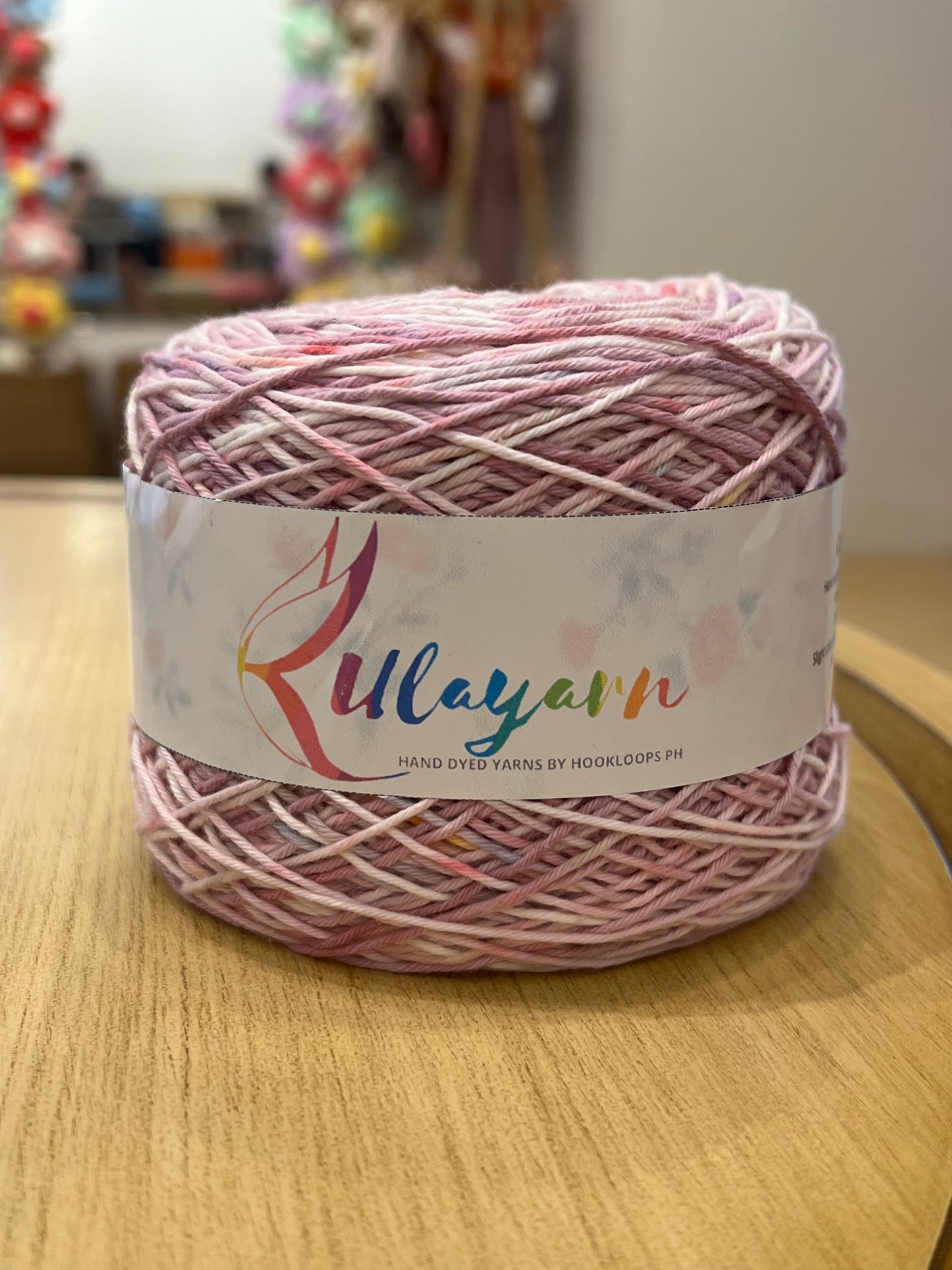 Hand-dyed 6ply Cotton Yarns by @kulayarn.ph