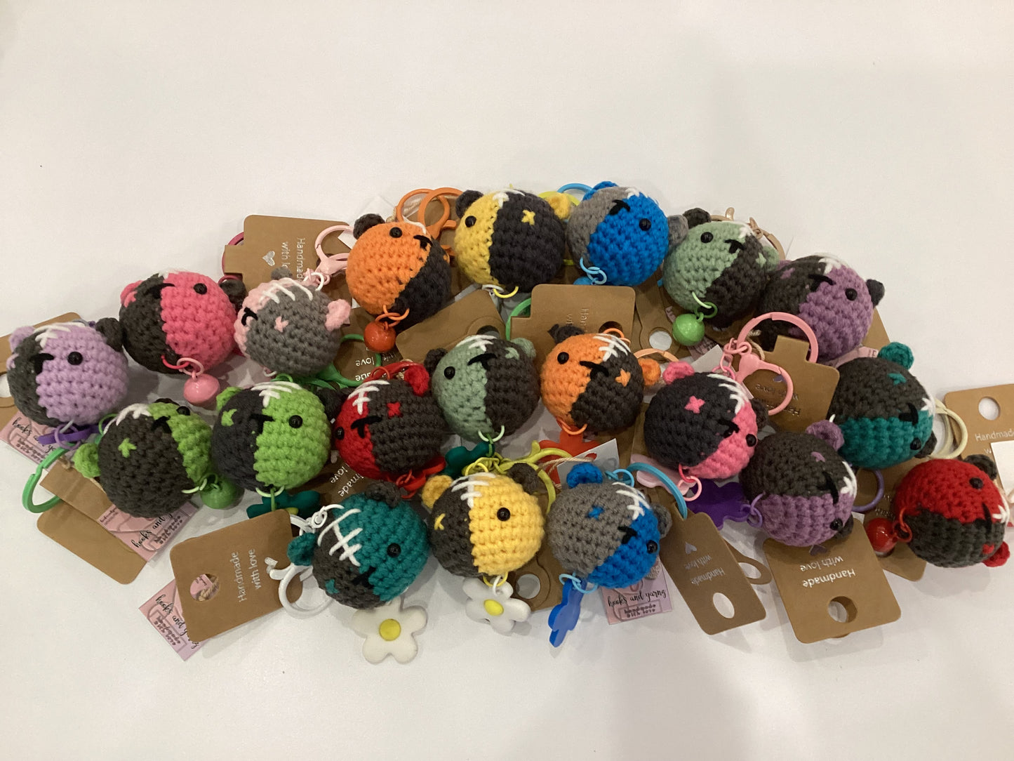 Keychains by @hooksandyarnz