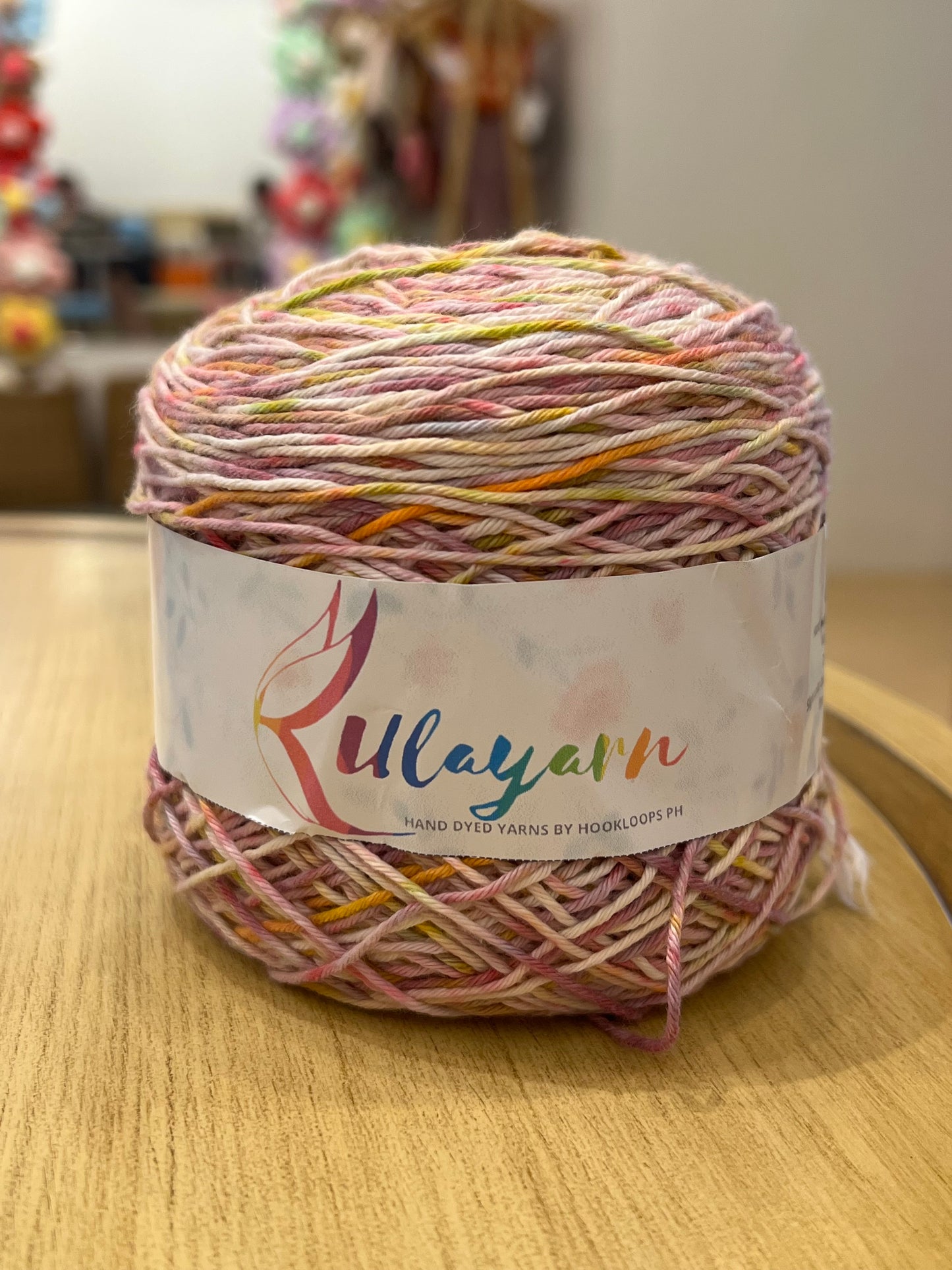 Hand-dyed 6ply Cotton Yarns by @kulayarn.ph