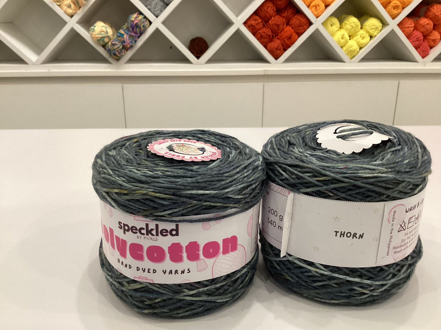 Polycotton Cakes by @speckledbypurls