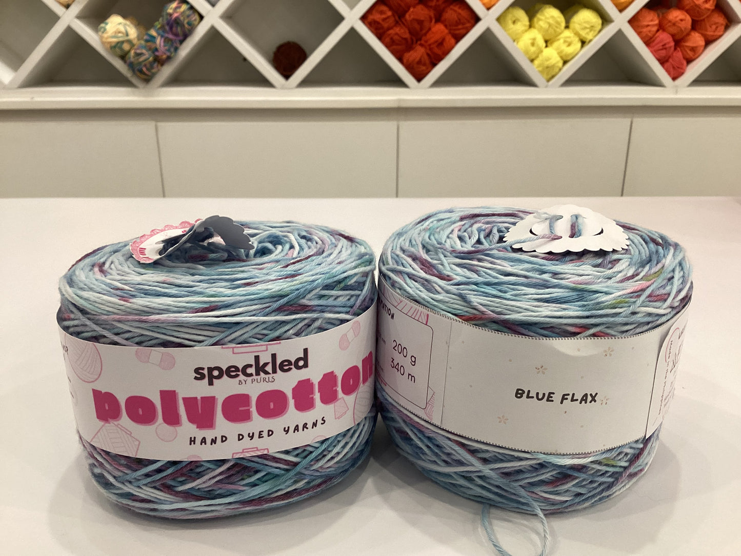 Polycotton Cakes by @speckledbypurls