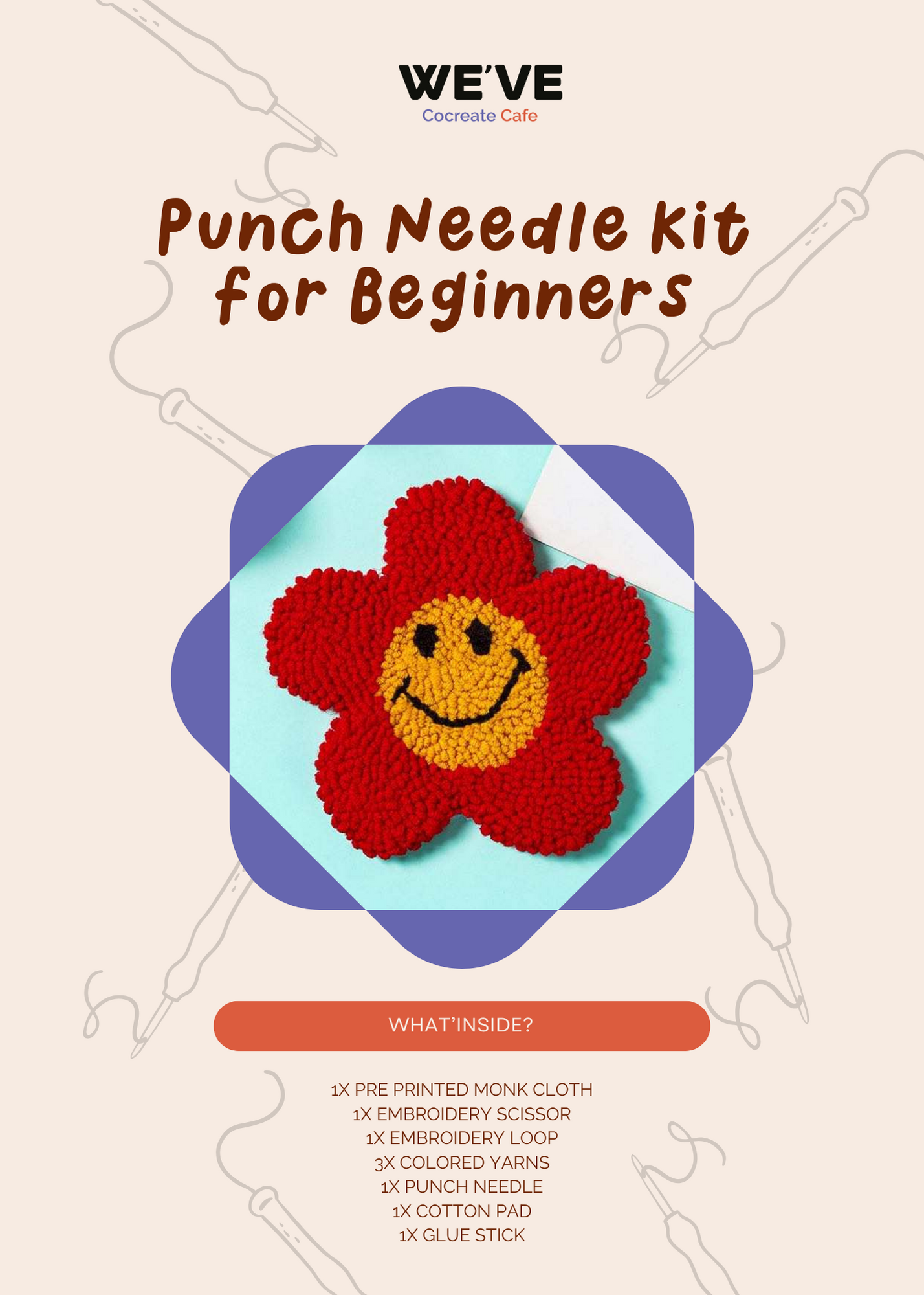 Punch Needle Kit for Beginners