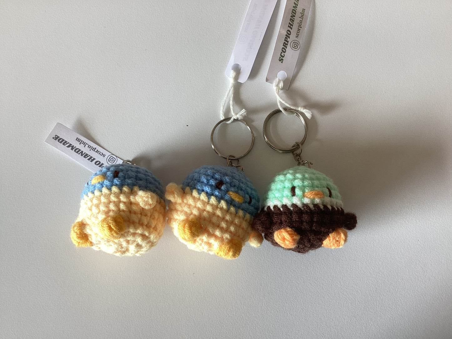 Keychains by @scorpio.hdm