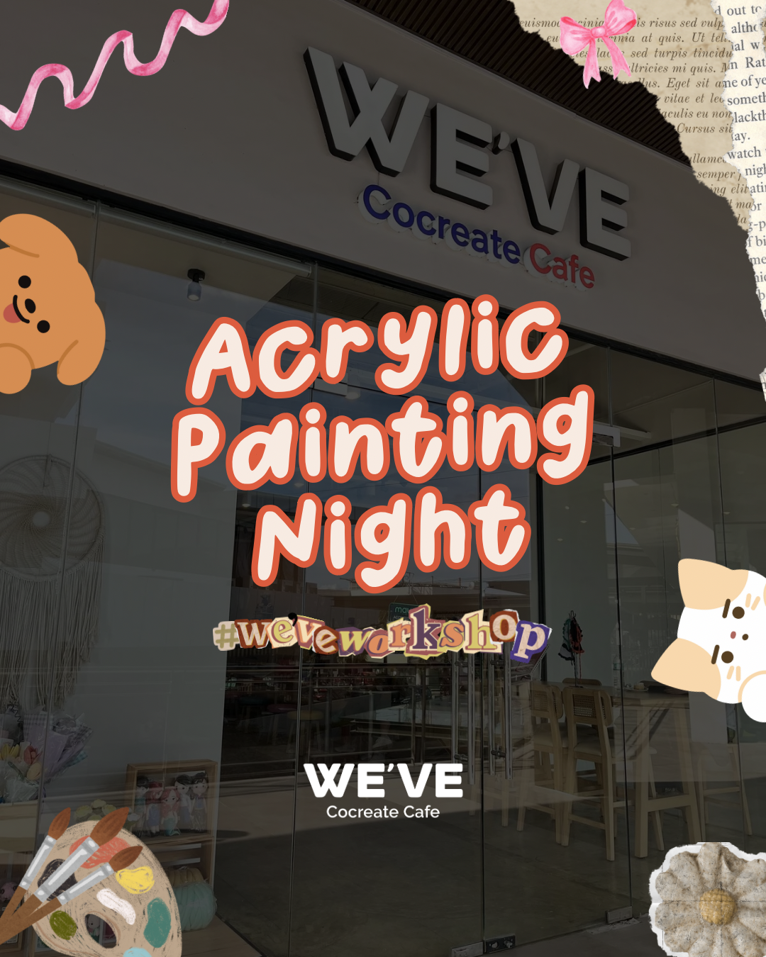Acrylic Painting Night (Saturday)