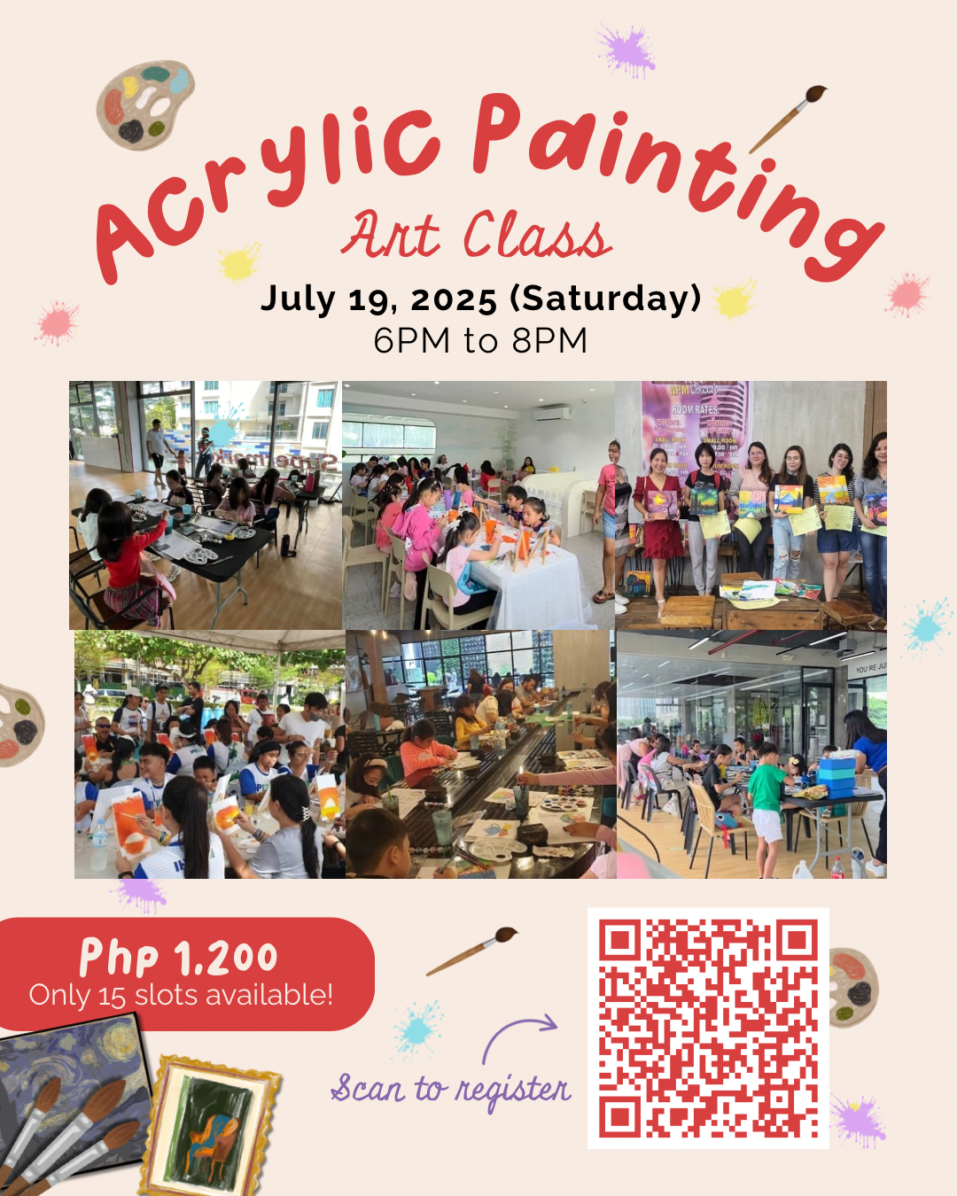 Acrylic Painting Night (Saturday)