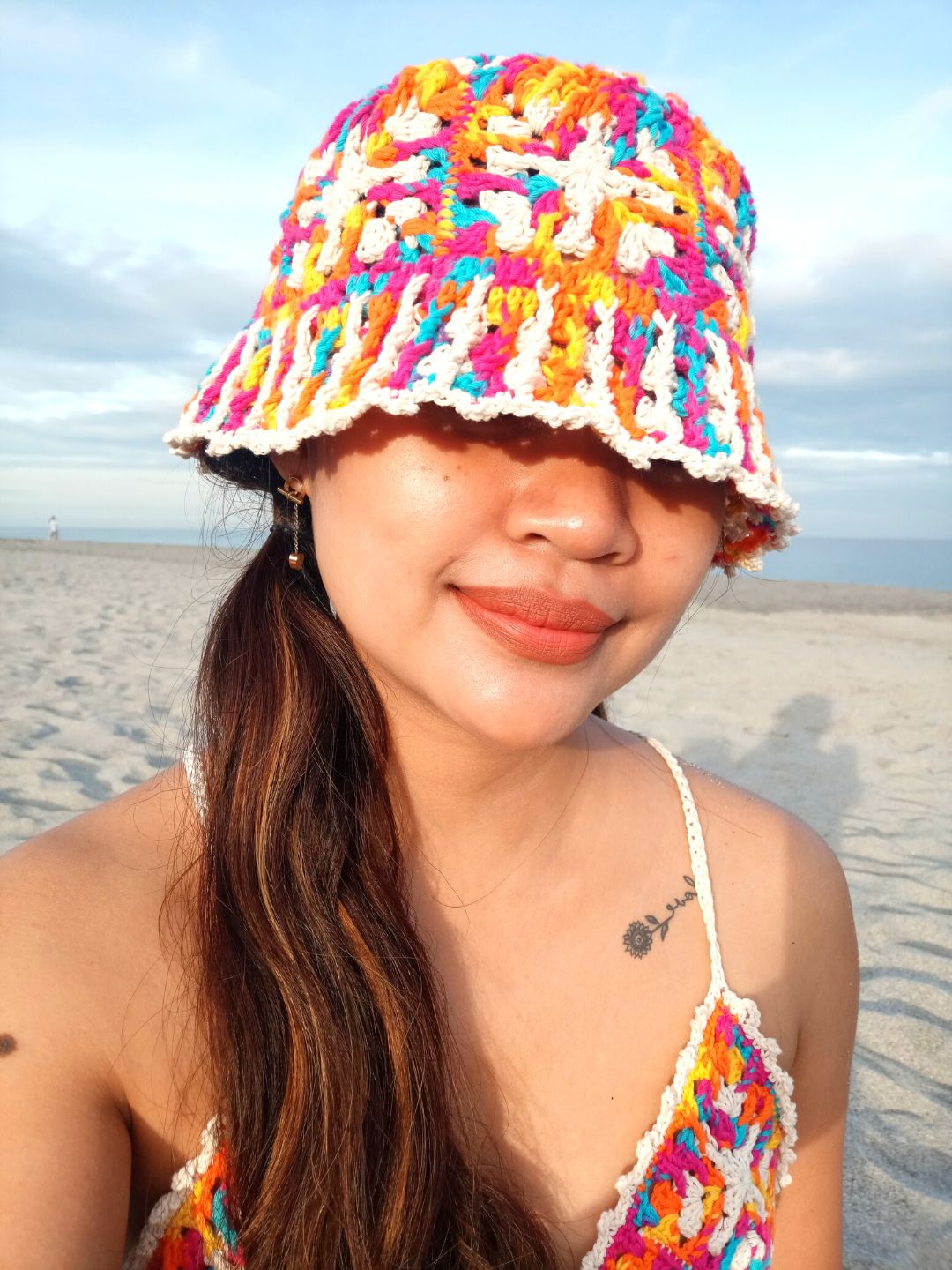 Tizzaia Bucket Hat Crochet Written Pattern