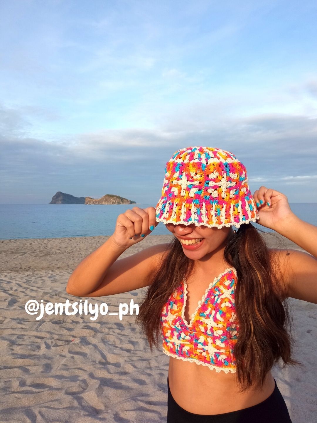 Tizzaia Bucket Hat Crochet Written Pattern