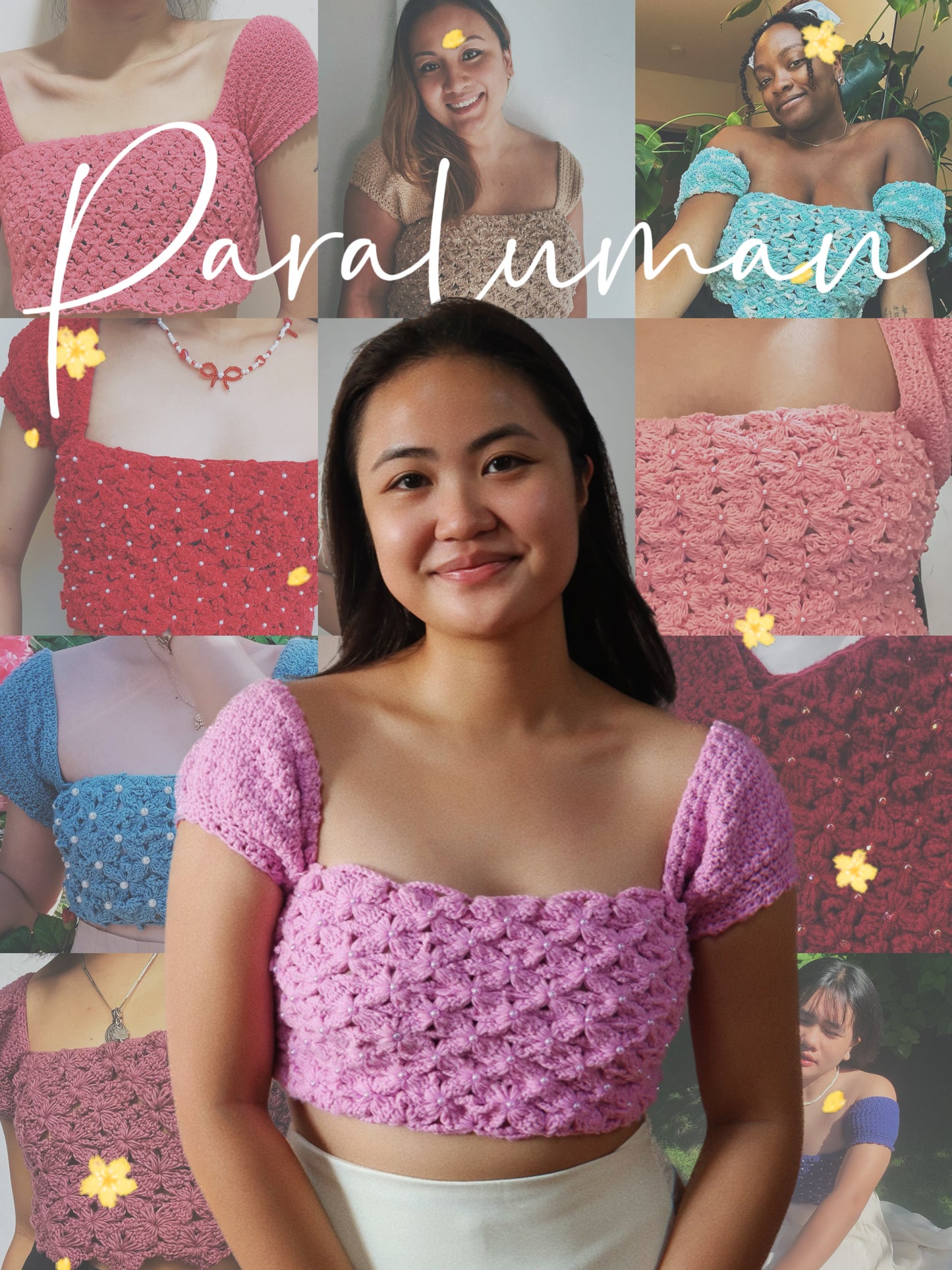 Paraluman Top Crochet Written Pattern