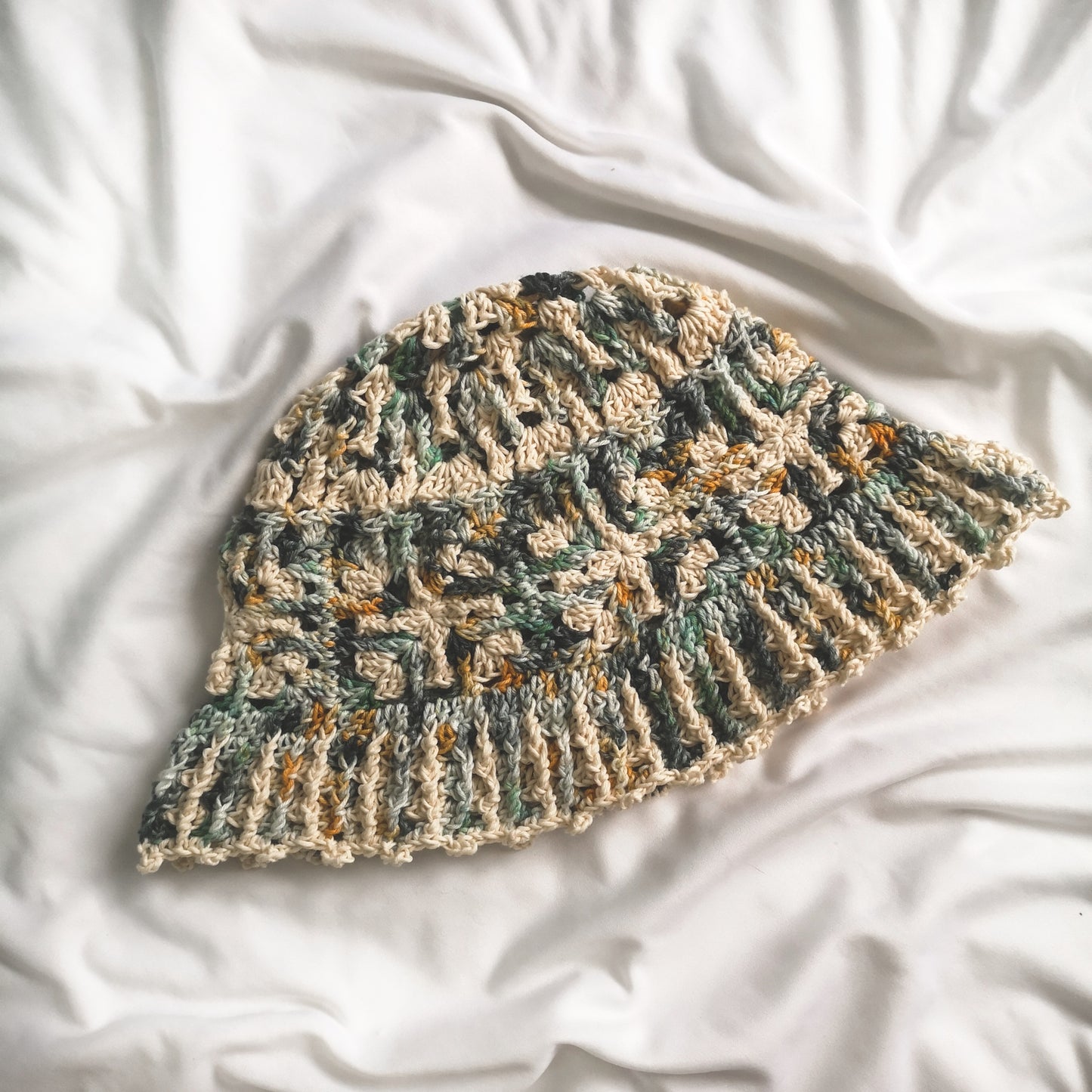 Tizzaia Bucket Hat Crochet Written Pattern