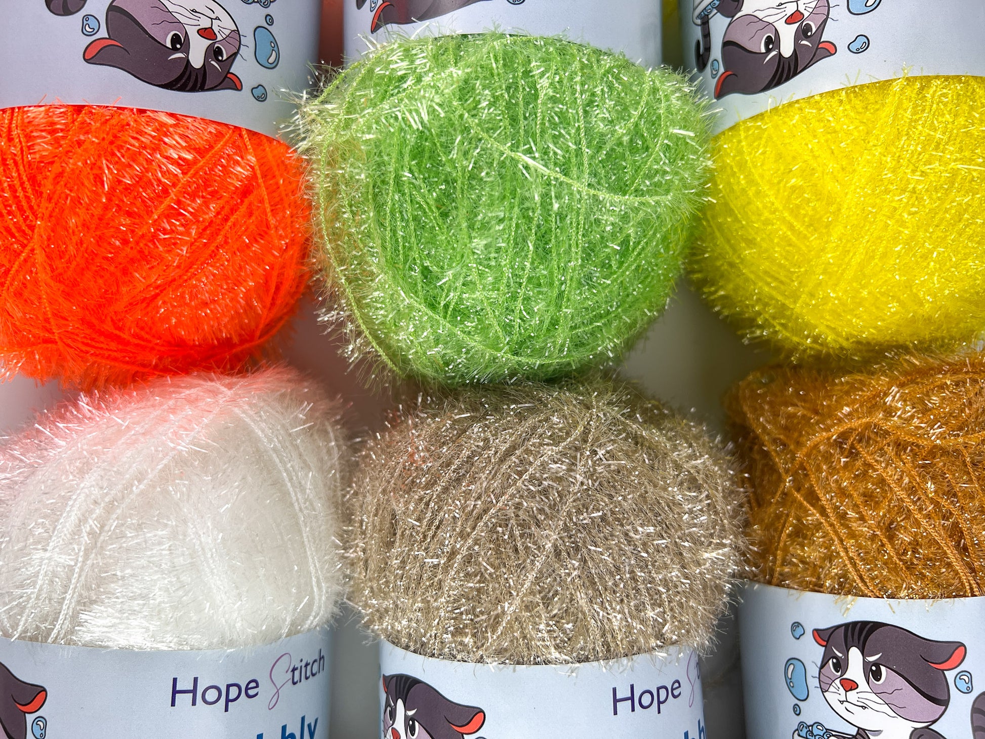Bubbly - Scrubby Yarn – Hope Stitch
