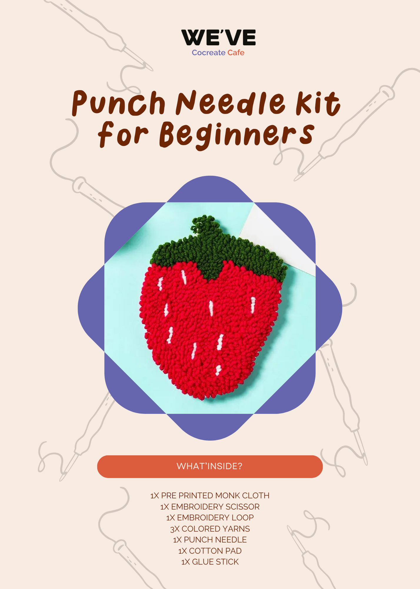 Punch Needle Kit for Beginners