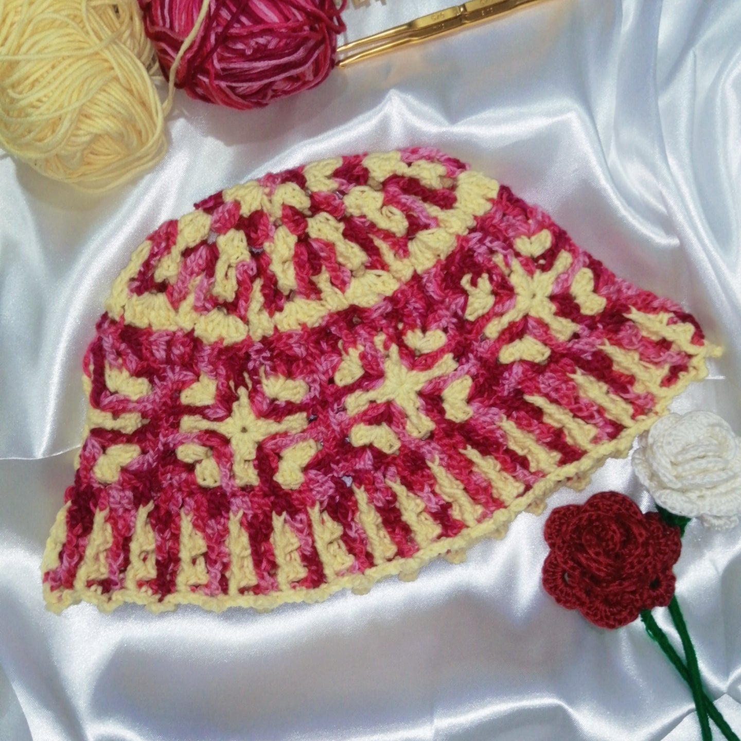 Tizzaia Bucket Hat Crochet Written Pattern