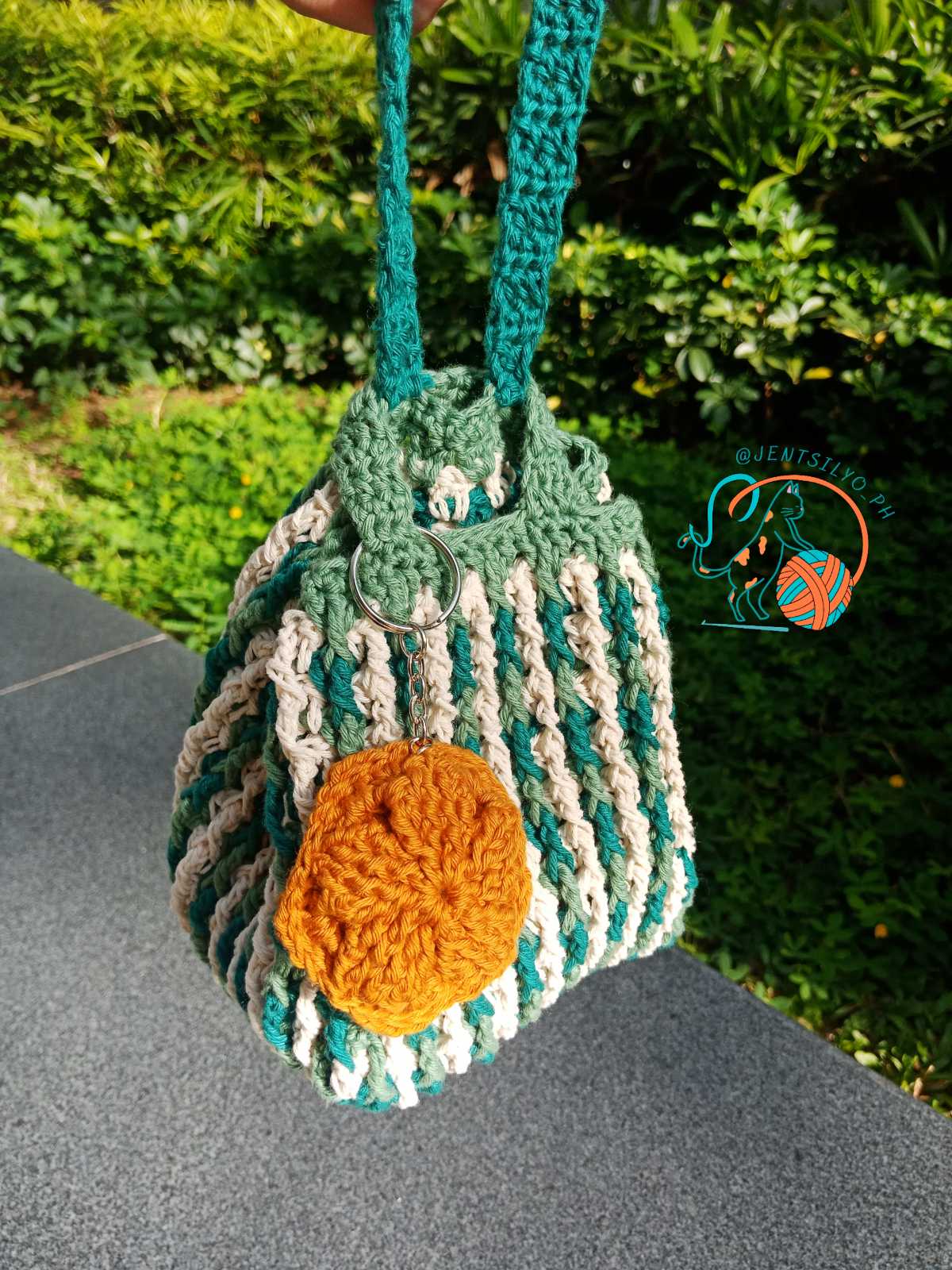 Tizzaia Square Bag Crochet Written Pattern