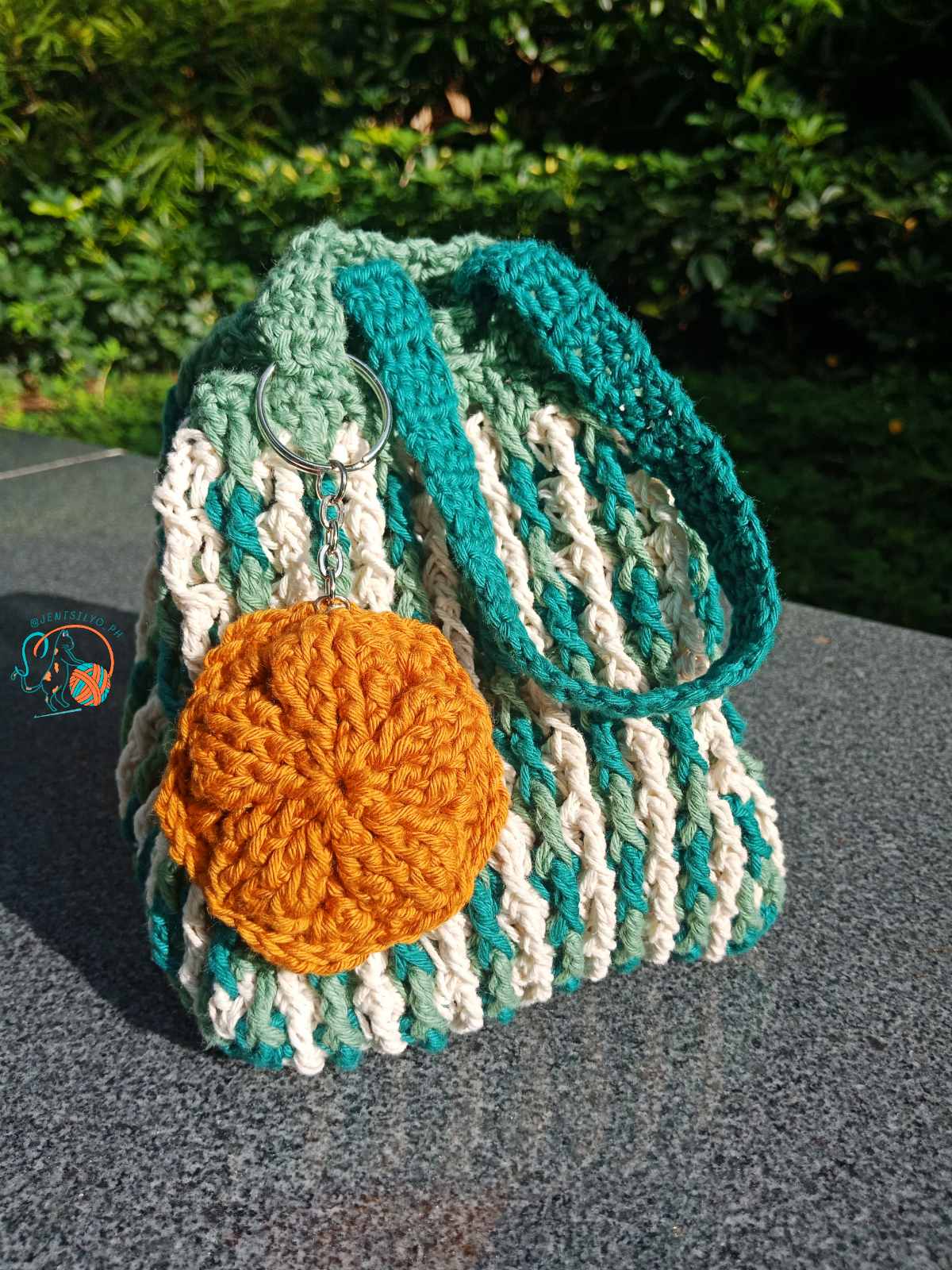 Tizzaia Square Bag Crochet Written Pattern