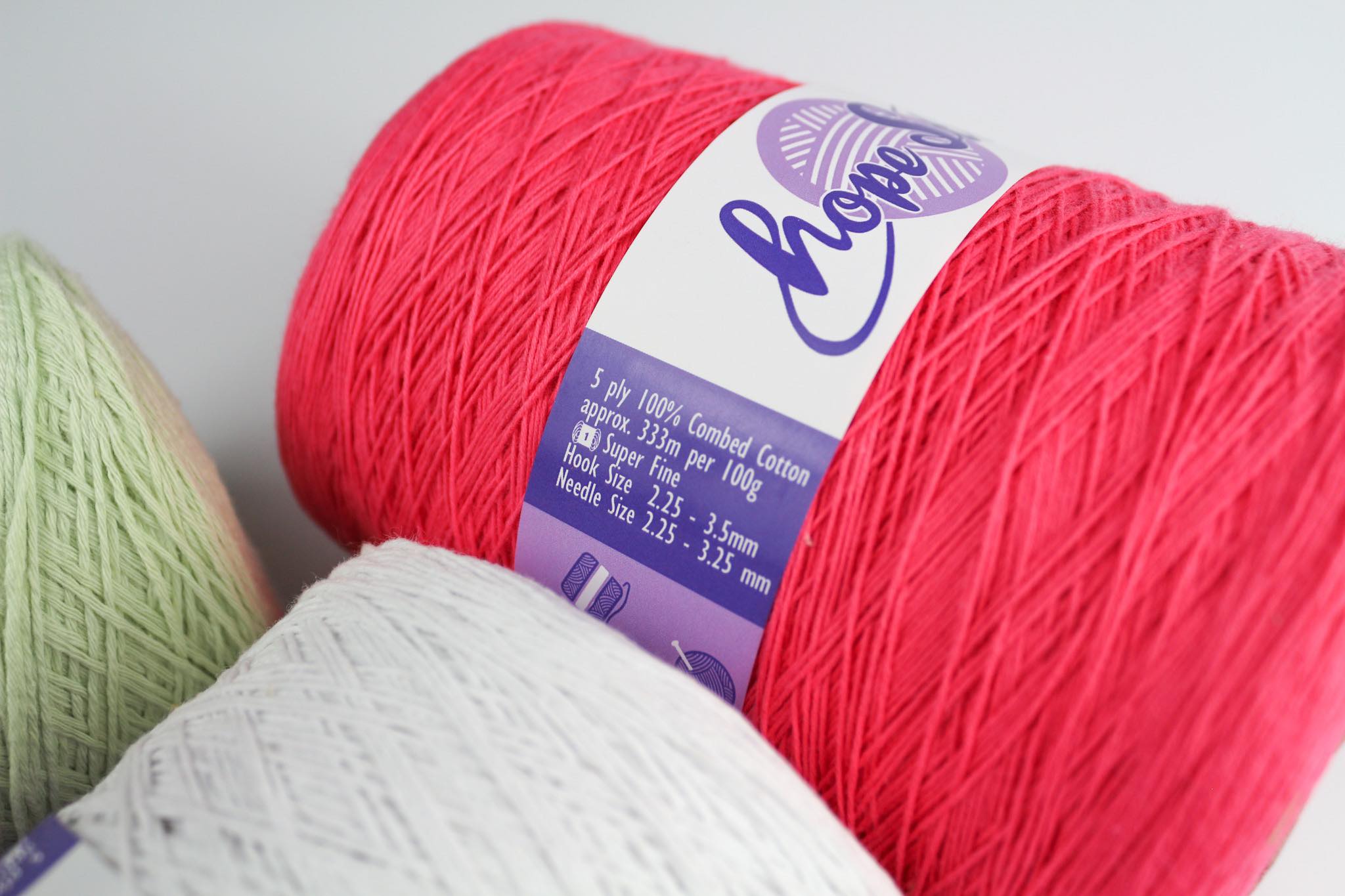 5ply Combed Cotton - 500g – Hope Stitch